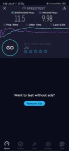 Reliance JioFiber Speed