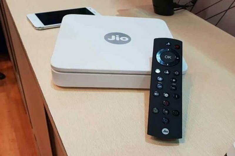 JioFiber Set-top box