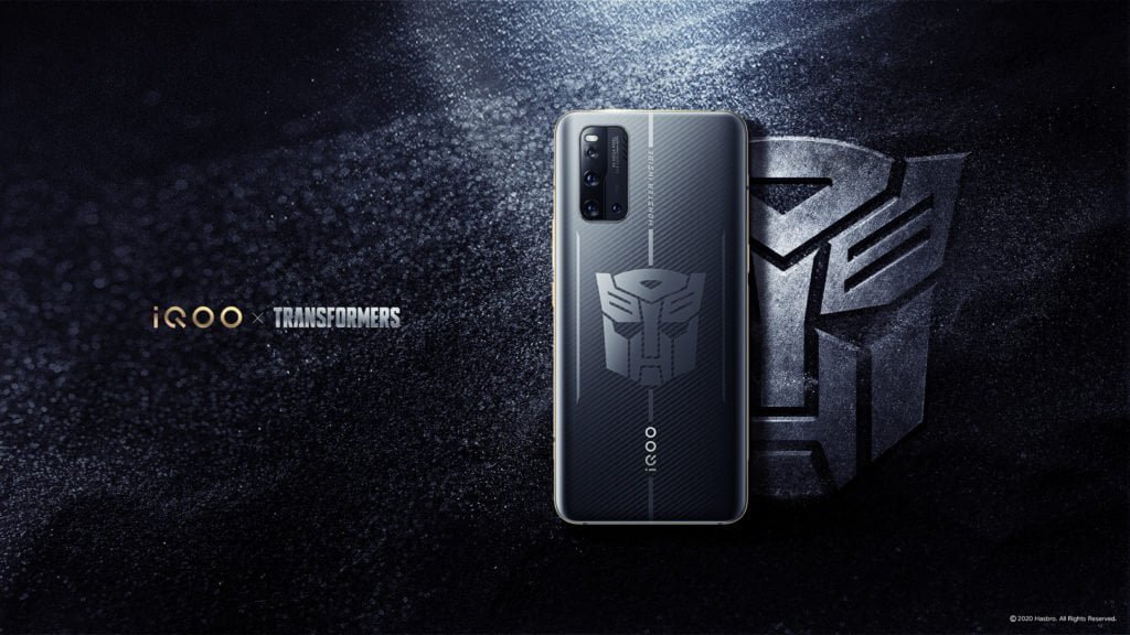 iQOO 3 Transformers Limited Edition