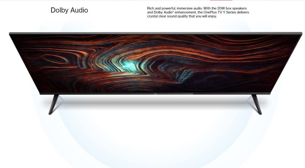 OnePlus TV Y Series in India