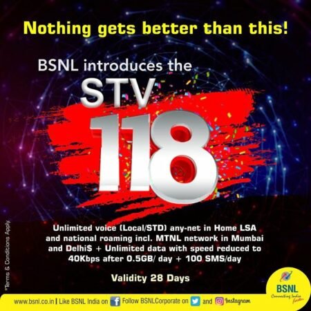 BSNL,STV 118