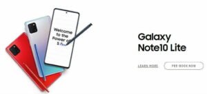 Samsung,Galaxy Note 10,Lite