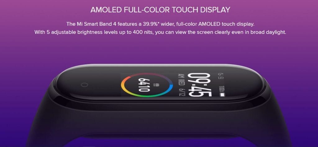 Mi Band 5 Display