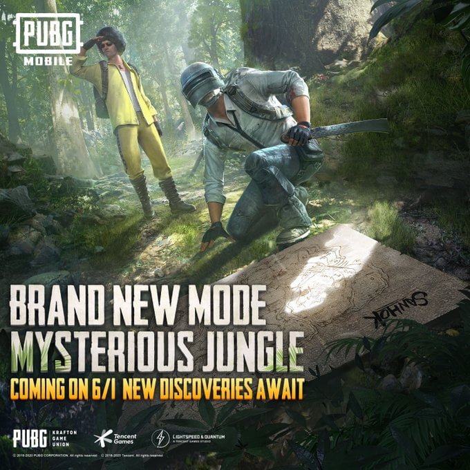 Mysterious Jungle Mode In Pubg Mobile Set To Launch On June 1