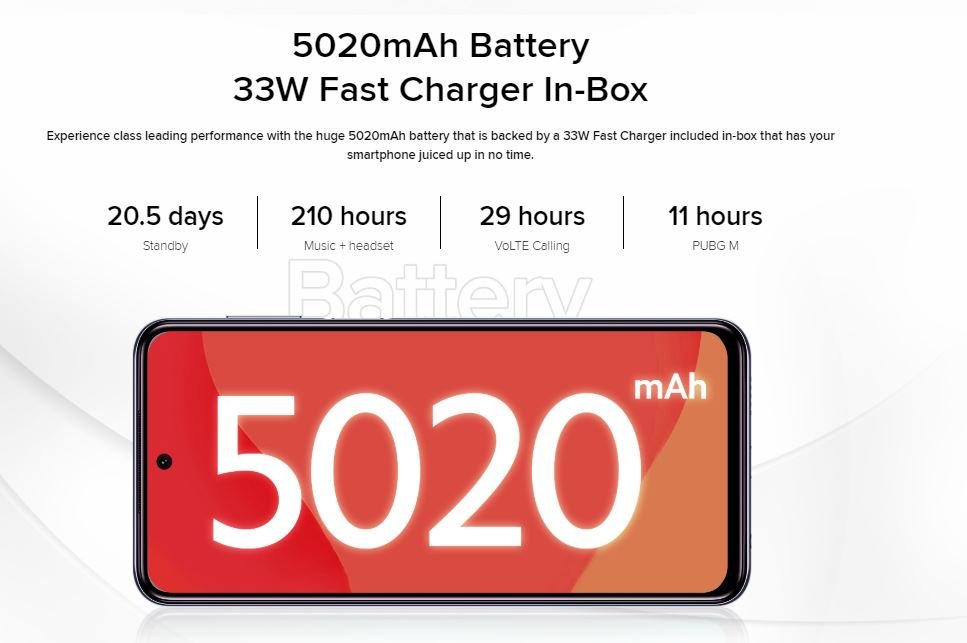 Redmi Note 9 Battery