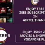 Airtel Thanks Customers Will Now Also Get Free Access to Zee5 Premium Content