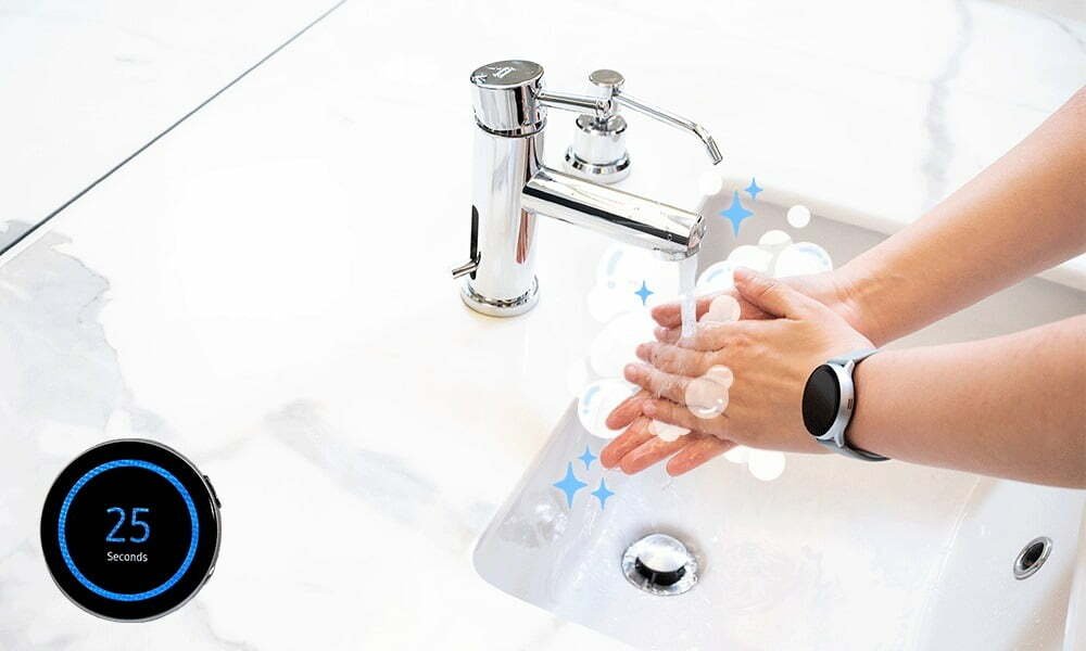 Samsung Hand Wash Process