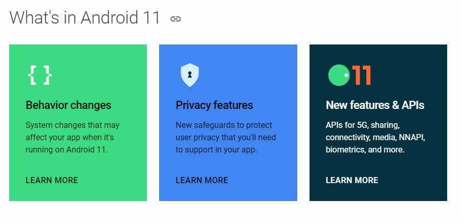 Android 11 Beta
