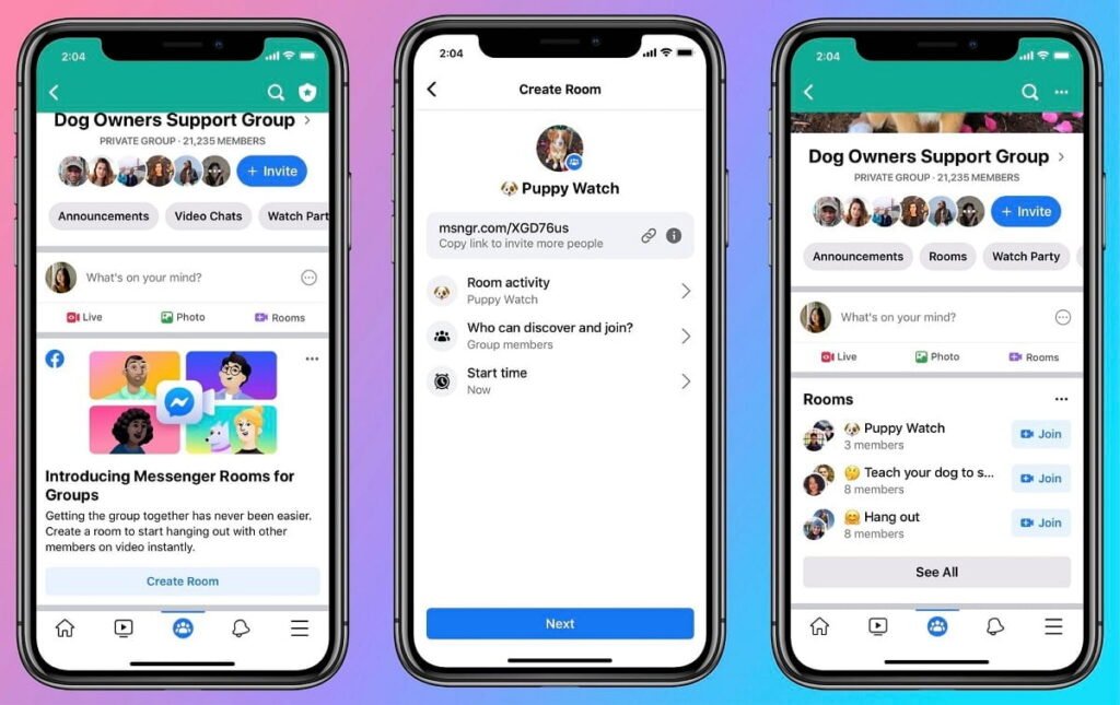 WhatsApp Messenger Room