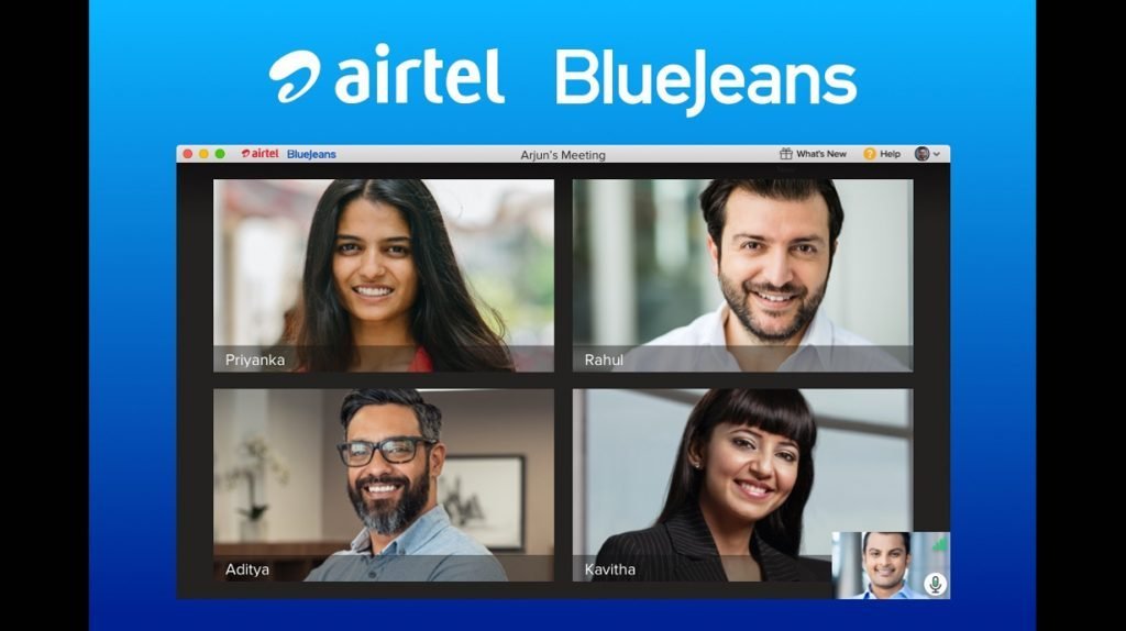 Airtel BlueJeans Video Conferencing