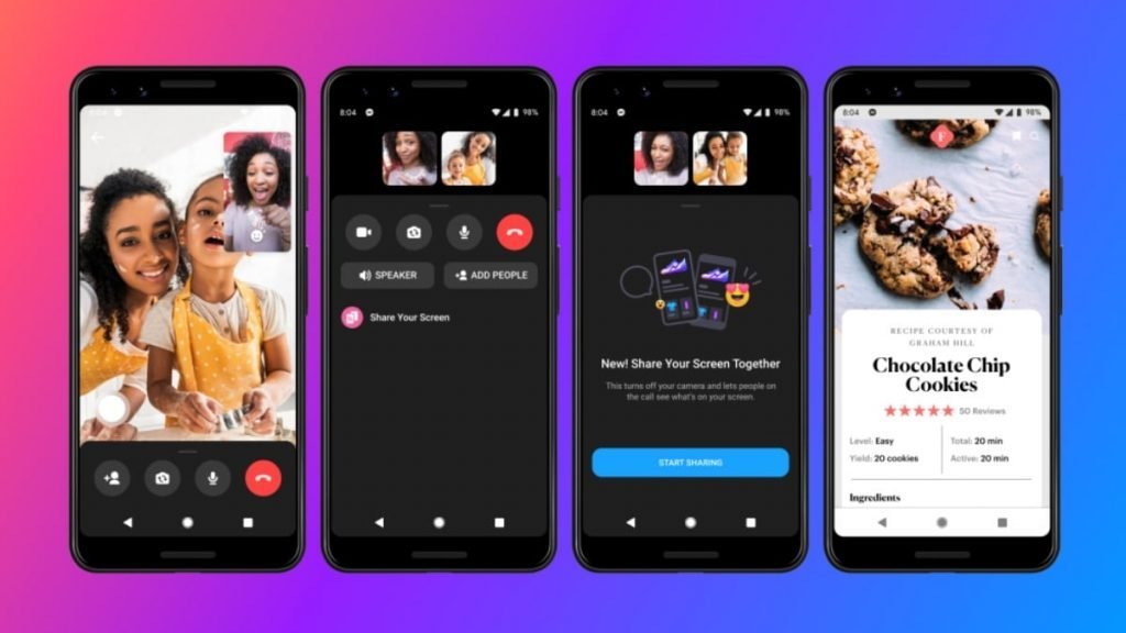 Facebook Messenger Screen-Sharing