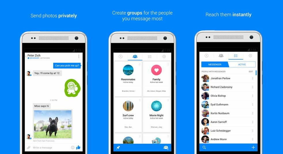 Facebook Messenger Screen-Sharing