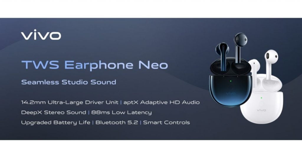 VIVO TWS Neo Earpod With Long Battery Life Launched in India