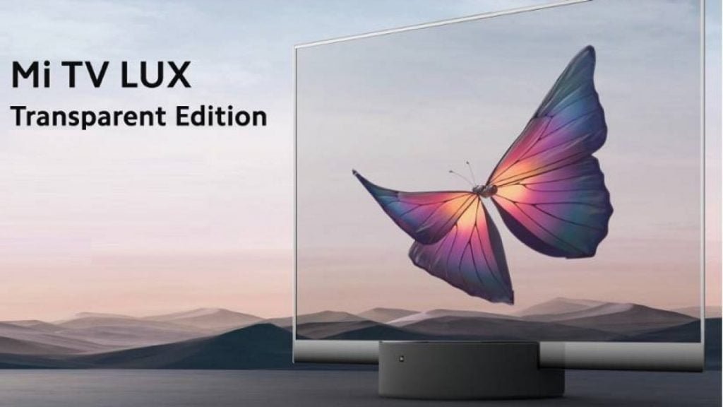 Xiaomi launches world's first mass-produced transparent TV