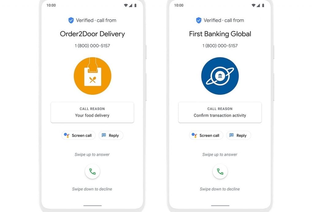 Google Verified Calls