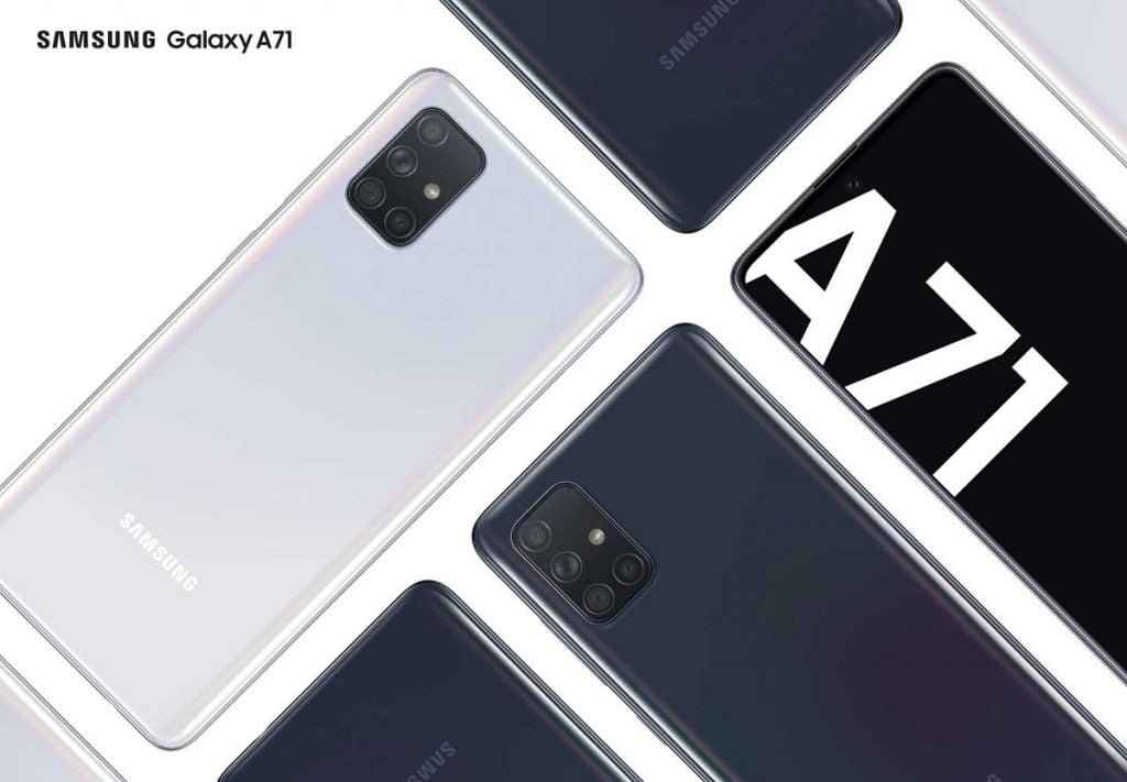 Samsung Galaxy A51 and A71