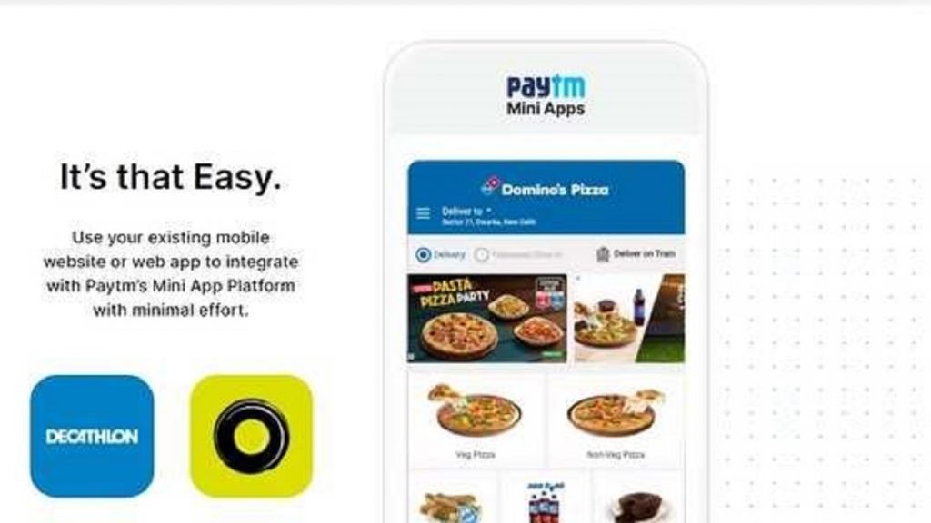 Paytm Mini App Store