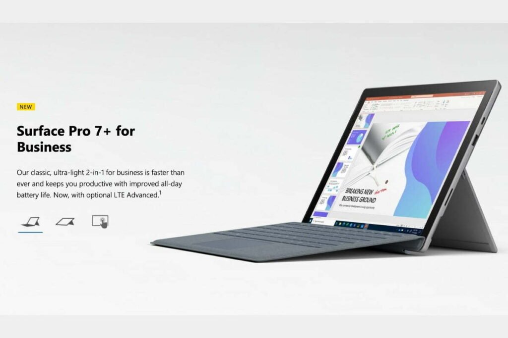 Microsoft Surface Pro 7+