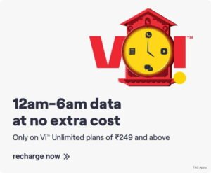 Vodafone Idea,Unlimited Data