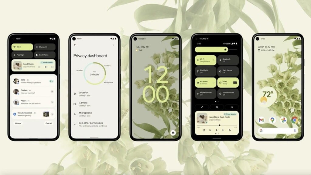 android 12,android 12 beta,android 12 features