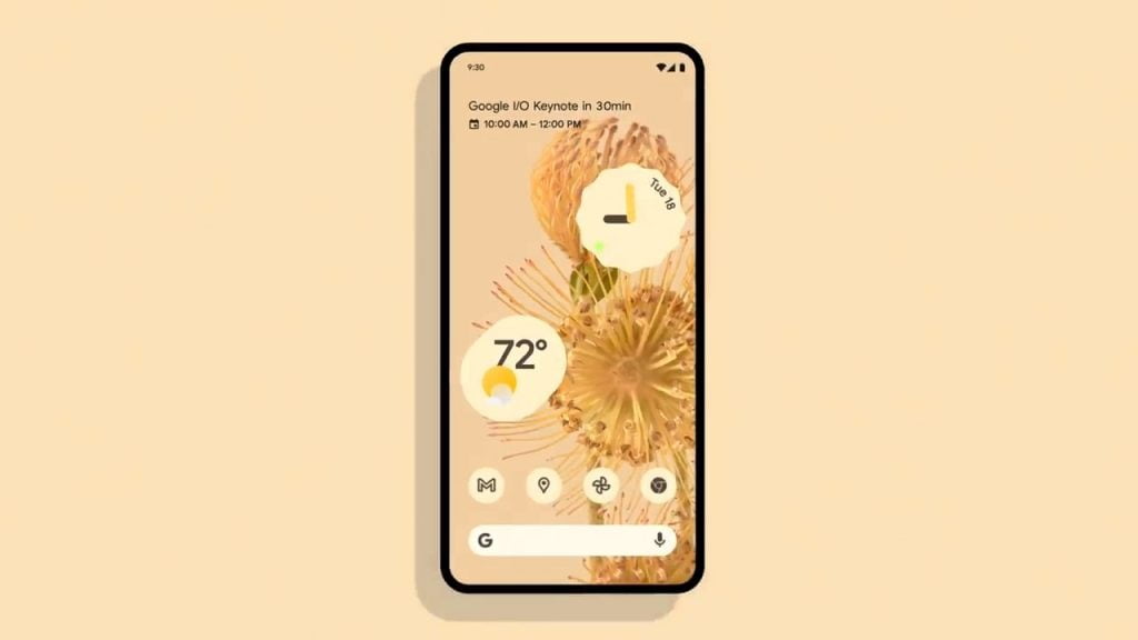 Android 12 Display