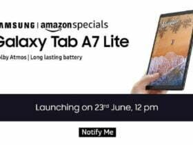 Samsung Galaxy Tab A7 Lite India Launch on June 23: Listed on Amazon