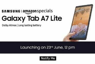 Samsung Galaxy Tab A7 Lite India Launch on June 23: Listed on Amazon