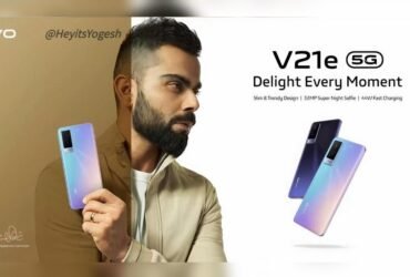 Vivo V21e 5G with 44W fast charging launched in India; Price, Specifications vivo v21e