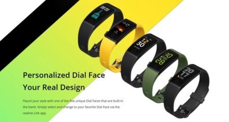 realme band dial face