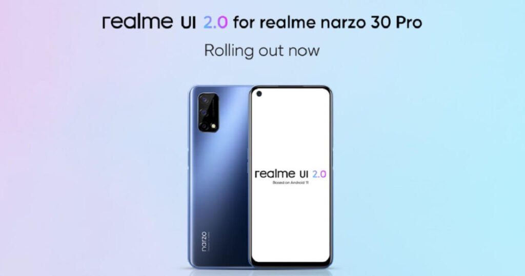 realme narzo 30 pro 5g realme ui 2.0