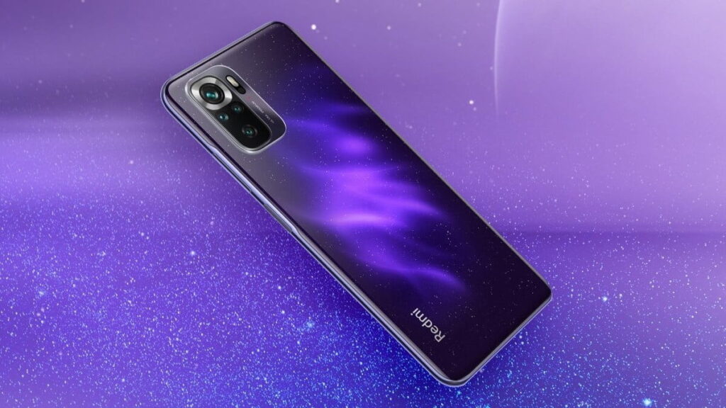 Redmi Note 10S cosmic purple