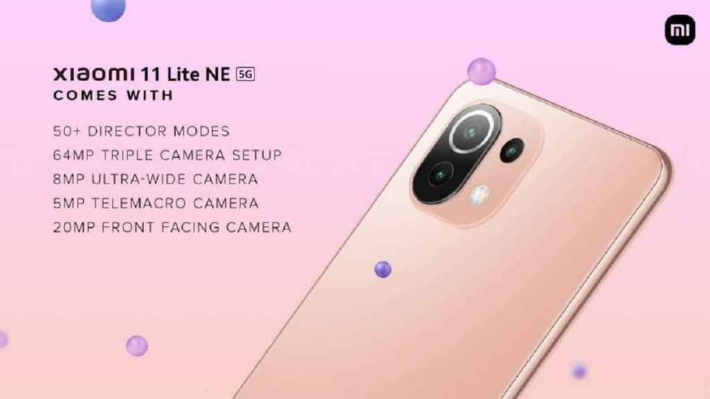 Xiaomi 11 Lite NE 5G Launched In India: Price, Specs, and Offers Xiaomi 11 Lite NE 5G