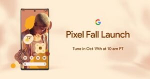 google pixel 6 launch