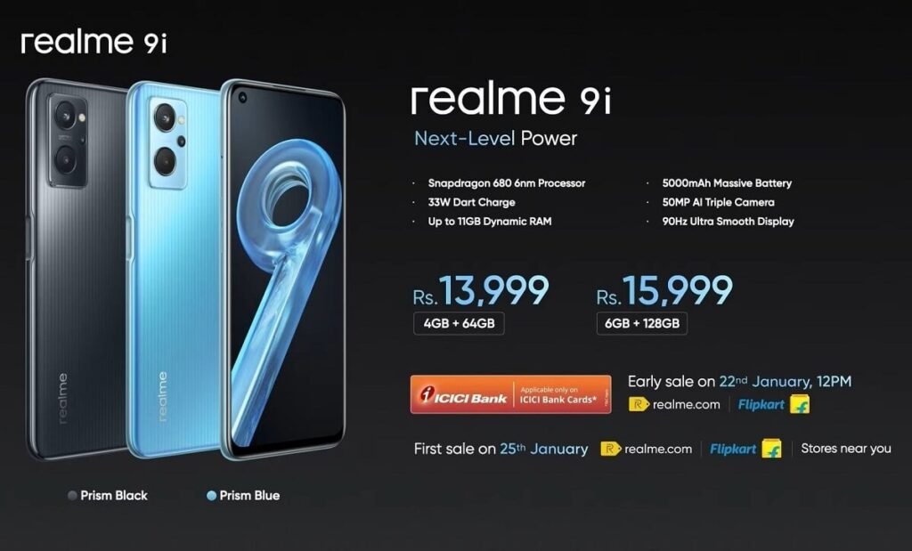 Realme 9i launched with Snapdragon 680 SoC, 90Hz display: Check price,  specifications