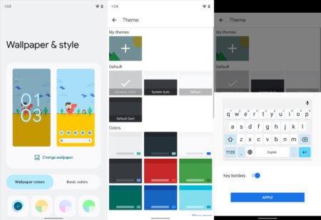 gboard dynamic colors android 12