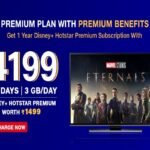 Reliance Jio Launches New Disney+ Hotstar Premium Prepaid Plans