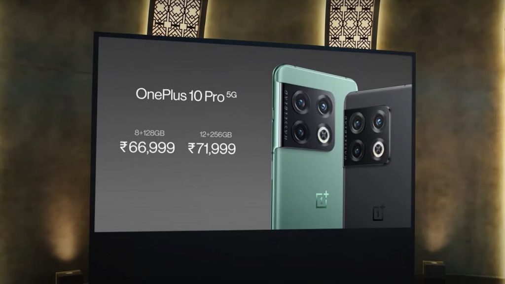 OnePlus 10 Pro 5G India Price, Specifcations