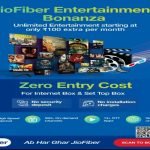 JioFiber Launches New Entertainment Plans Starting at Rs 100