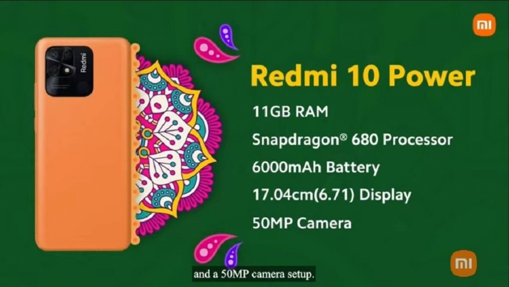 Redmi 10A Power