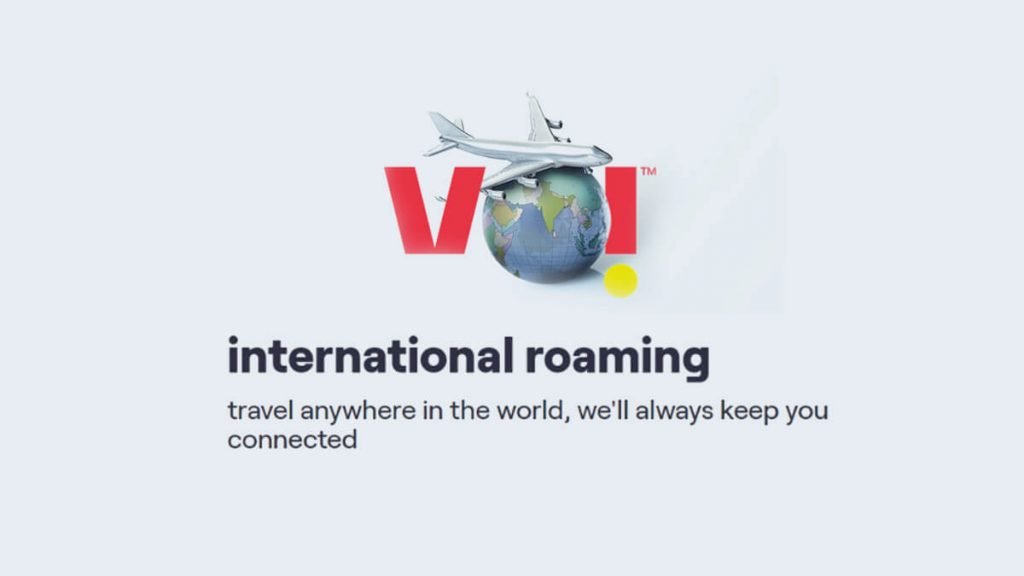 vodafone idea,International roaming