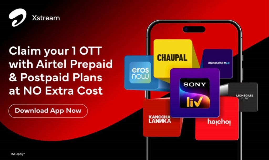 Airtel Xstream App,Xstream App