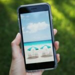 black Android smartphone