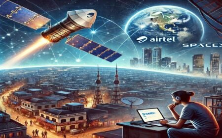 airtel spacex starlink india