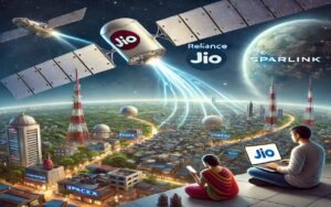 reliance jio spacex starlink india