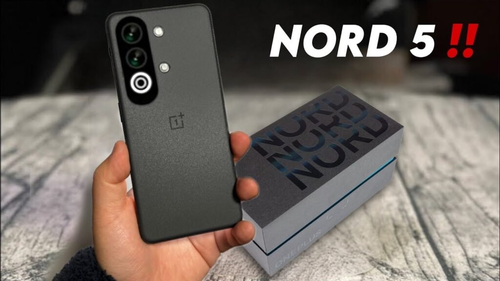 OnePlus Nord 5 5G Set to Launch Globally on July 8: A Powerhouse for India