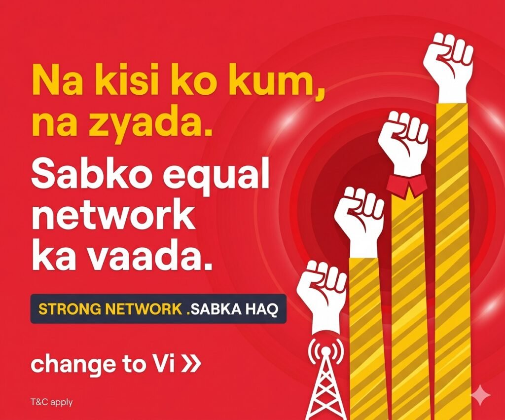 Vodafone Idea Shifts Focus from Priority Network to Equal Experience VI_Vodafone_Idea