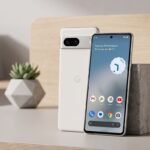 google pixel 11 series flagship smartphone resting on a desk setup