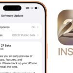 ios 27 public beta