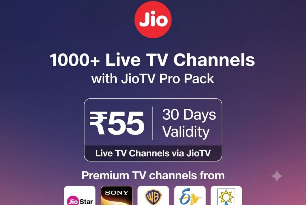 jiotv pro pack