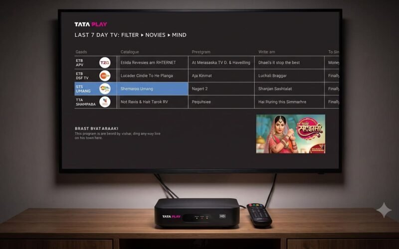 Tata Play Drops Shemaroo Umang From DTH Platform: LCN 184 Affected
